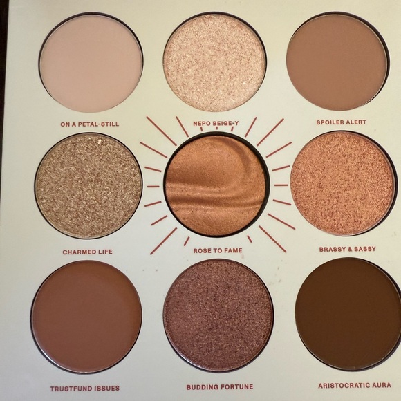 New without box! Morphe Rich & Foiled Artistry Palette in Rose to Fame - Picture 3 of 7